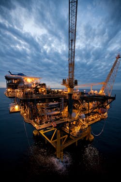 The Baldpate compliant tower platform, originally installed in 1998, is one of 14 candidates for life extension in the Gulf of Mexico. The Baldpate compliant tower platform, originally installed in 1998, is one of 14 candidates for life extension in the Gulf of Mexico.