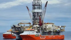 The platform supply vessel Normand Leader.
