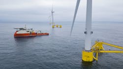WindFloat Atlantic floating wind farm offshore Portugal. WindFloat Atlantic floating wind farm offshore Portugal.