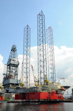 The jackup AOD II. The jackup AOD II.