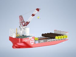 Scope of supply includes the engineering, procurement, and construction of the monopile lifting, skidding and transfer system.