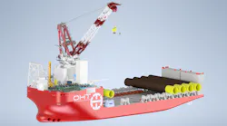 Scope of supply includes the engineering, procurement, and construction of the monopile lifting, skidding and transfer system.
