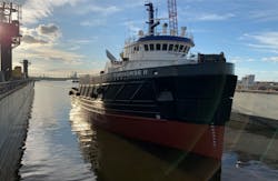 The tug Signet Warhorse II. The tug Signet Warhorse II.