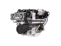 The Cat C32B 2000 HP (2025 MHP) marine engine. The Cat C32B 2000 HP (2025 MHP) marine engine.
