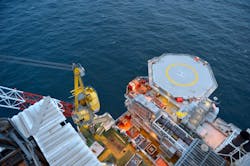 Kvitebjørn is in the northern Norwegian North Sea. Kvitebjørn is in the northern Norwegian North Sea.