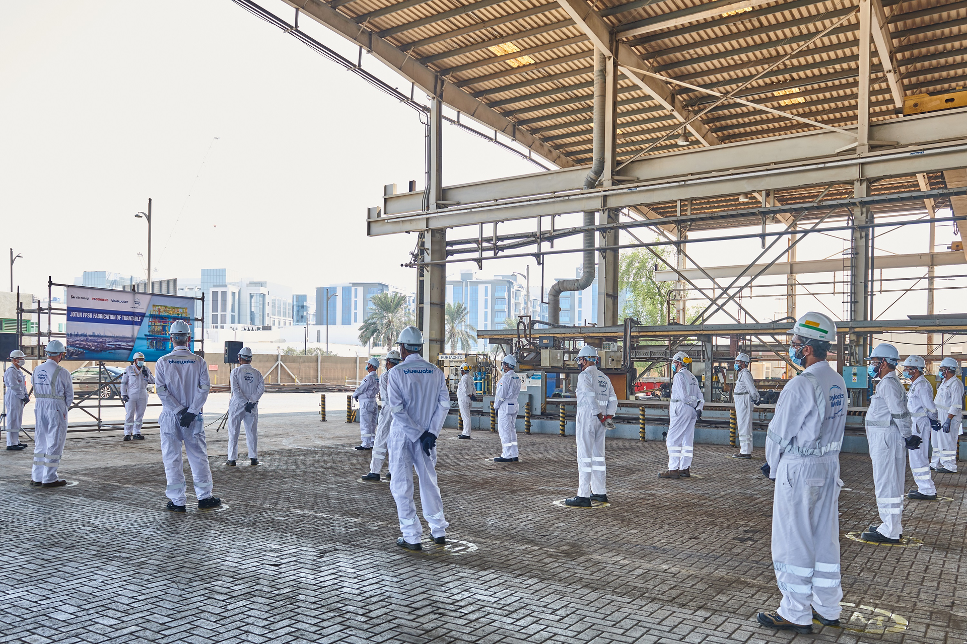 Jotun Fpso Fabrication Of Turntable 5f74a4939ef77