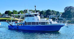 The R/V Dolphin. The R/V Dolphin.