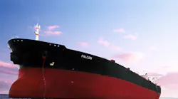 The VLCC Falcon is currently undergoing a conversion to the FPSO Anna Nery.