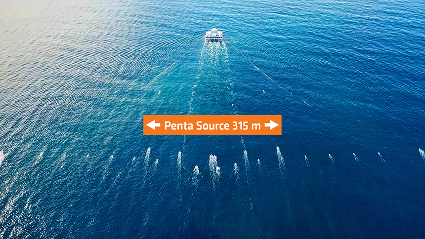 The Ramform Tethys started the Barents Sea wide-tow penta source project this week.