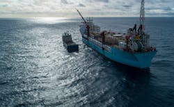 The FPSO Aoka Mizu. The FPSO Aoka Mizu.