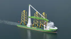Artist's impression of the Green Jade.