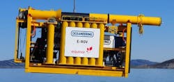 Oceaneering received the 2020 NOIA Safety in Seas Safety Practice Award for its Liberty E-ROV resident subsea vehicle. Oceaneering received the 2020 NOIA Safety in Seas Safety Practice Award for its Liberty E-ROV resident subsea vehicle.
