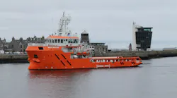 The emergency response and rescue vessel Malin Sentinel.