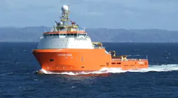 The anchor handling vessel Normand Ferking.