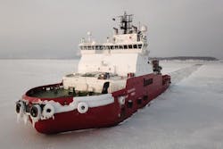 The icebreaker Polar Pevek.