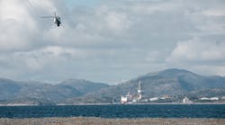Equinor recently deployed a drone to carry equipment from the Mongstad base to the Troll A platform in the North Sea.