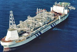 The FPSO Glas Dowr. The FPSO Glas Dowr.