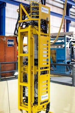 Part of its design intent was to deliver a lightweight, modular system enabling access to wells where fatigue issues are present. Part of its design intent was to deliver a lightweight, modular system enabling access to wells where fatigue issues are present.