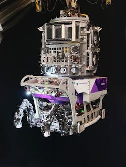 TechnipFMC says that its Gemini workclass ROV is optimized for drill support and completion activities. TechnipFMC says that its Gemini workclass ROV is optimized for drill support and completion activities.
