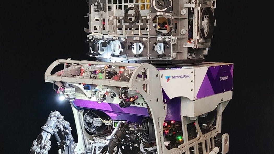 TechnipFMC says that its Gemini workclass ROV is optimized for drill support and completion activities.