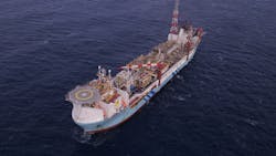 The FPSO Aoka Mizu. The FPSO Aoka Mizu.
