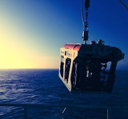 One of the ROVs used in the inspection. One of the ROVs used in the inspection.