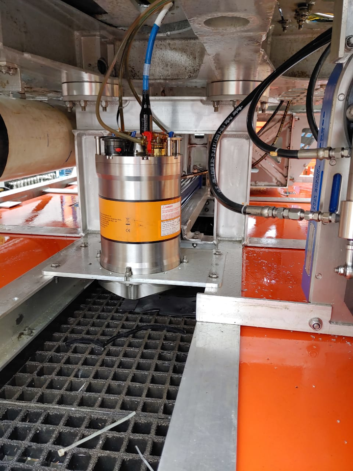 SPRINT-Nav installed on an ROV.