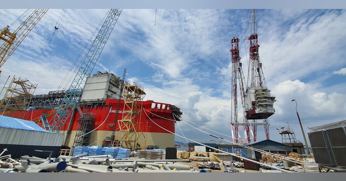 Living quarters, pipe racks in place on offshore Israel FPSO | Offshore ...