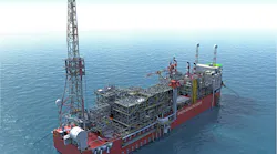 Artist’s impression of the FPSO Energean Power.