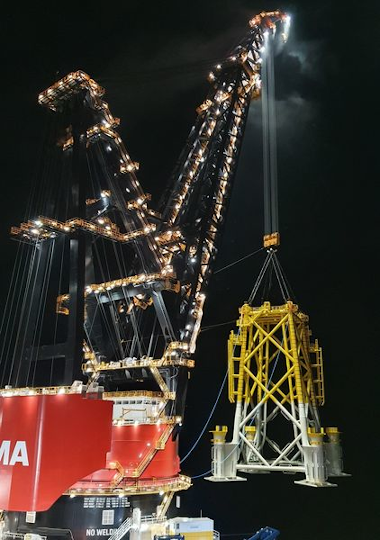 Sleipnir Installs Hornsea Two Jackets Offshore The Uk Offshore