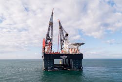 HSM Offshore managed the construction and installation of the P11-Unity platform on behalf of Dana Petroleum, including contracting Heerema’s Sleipnir for the offshore scope. HSM Offshore managed the construction and installation of the P11-Unity platform on behalf of Dana Petroleum, including contracting Heerema’s Sleipnir for the offshore scope.