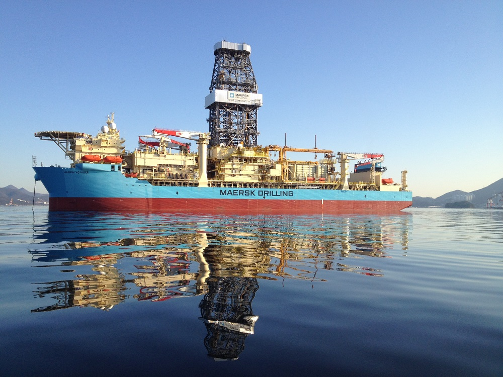 The drillship Maersk Voyager.