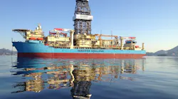 The drillship Maersk Voyager.