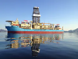 The drillship Maersk Voyager.
