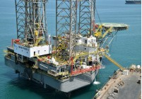 The jackup drilling rig Main Pass I.