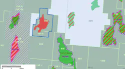 Location of the PLs 195 and 195 B in the North Sea.