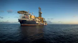 The drillship Stena Carron.