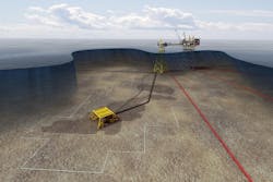 Vale is a subsea tieback to the Equinor-operated Heimdal platform. Vale is a subsea tieback to the Equinor-operated Heimdal platform.