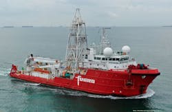 The Fugro Mariner. The Fugro Mariner.