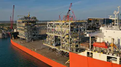 This second shipment includes modules that will provide inlet separators, oil separation, a flare KO Drum, and sand cleanup materials for the FPSO.