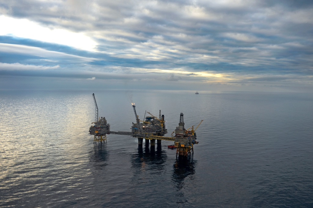 The Oseberg field center.