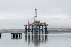 The semisubmersible Well-Safe Guardian. The semisubmersible Well-Safe Guardian.