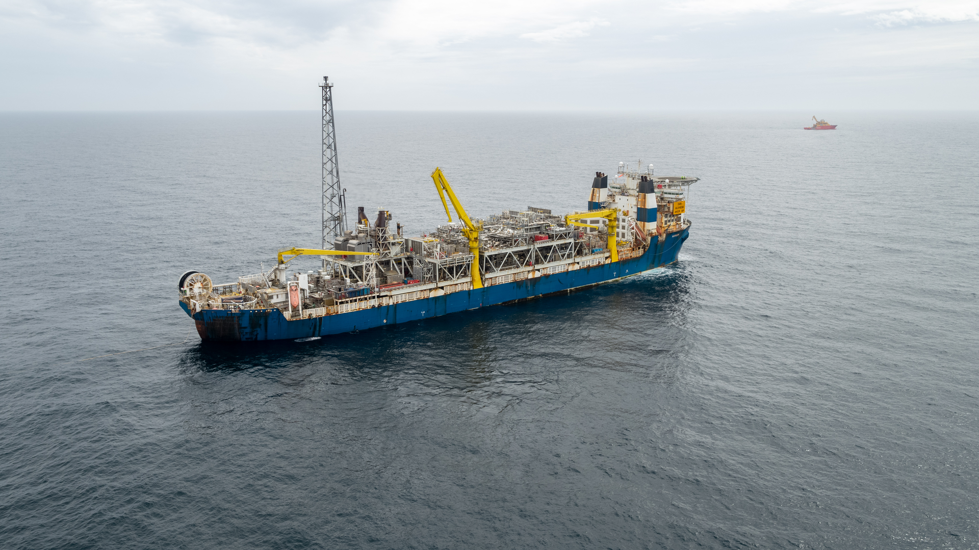 The Alvheim FPSO in the northern Norwegian North Sea.