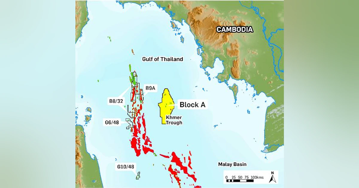 Drilling Starts At Apsara Offshore Cambodia Offshore