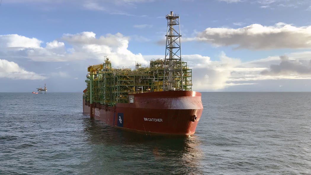 The FPSO Catcher in the UK central North Sea.
