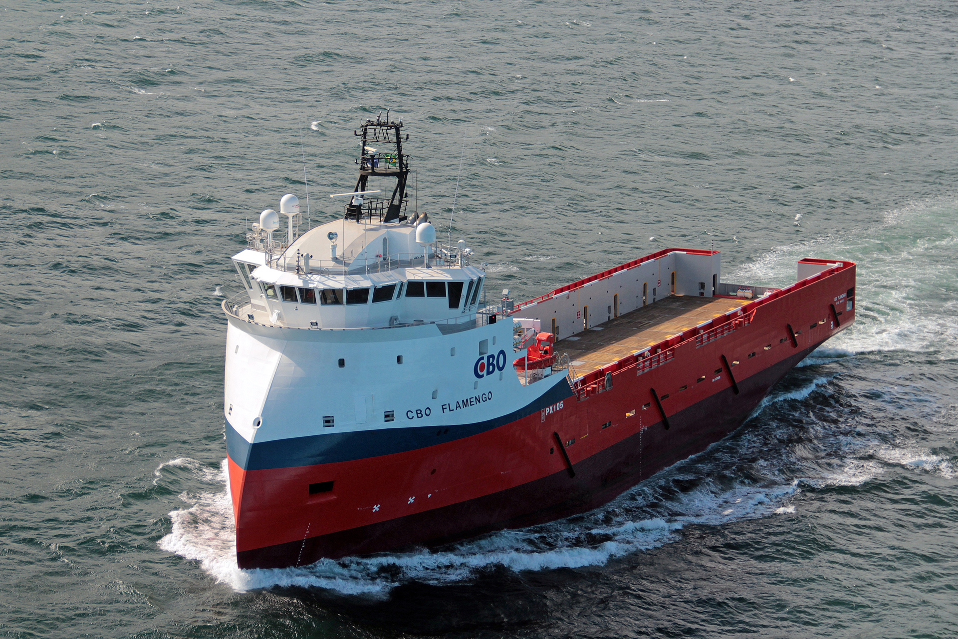 The platform supply vessel CBO Flamengo.
