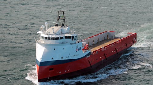 The platform supply vessel CBO Flamengo.