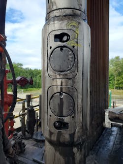 The Invictus rotary steerable tool. The Invictus rotary steerable tool.