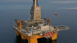 The semisubmersible Deepsea Nordkapp.