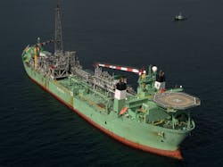 The FPSO Haewene Brim. The FPSO Haewene Brim.